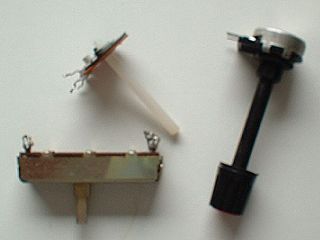 Potentiometer - mögliche Bauformen